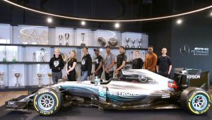 Replica IWC watch witn Mercedes-AMG Petronas Motorsport
